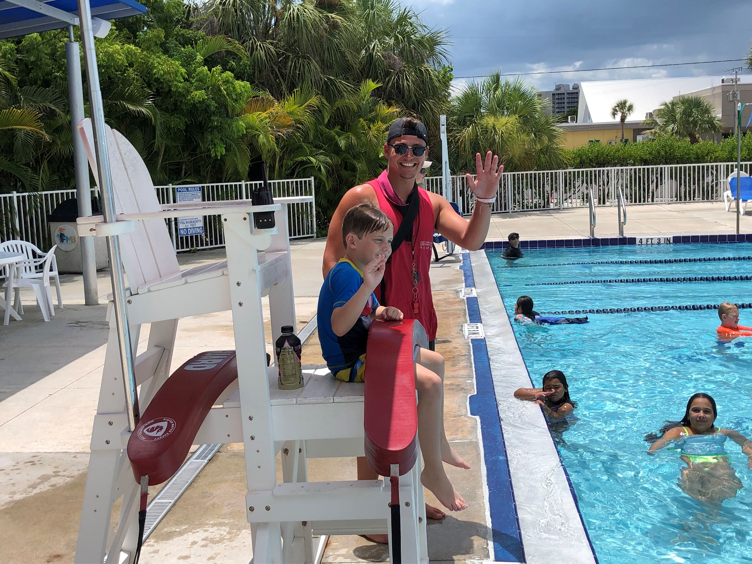 lifeguard and kid july 2022